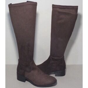Kenneth Cole Size 8.5 STANFORD Brown Heeled Boots Women's Shoes New‎